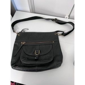 Vintage Fossil Sasha Leather Crossbody Bag